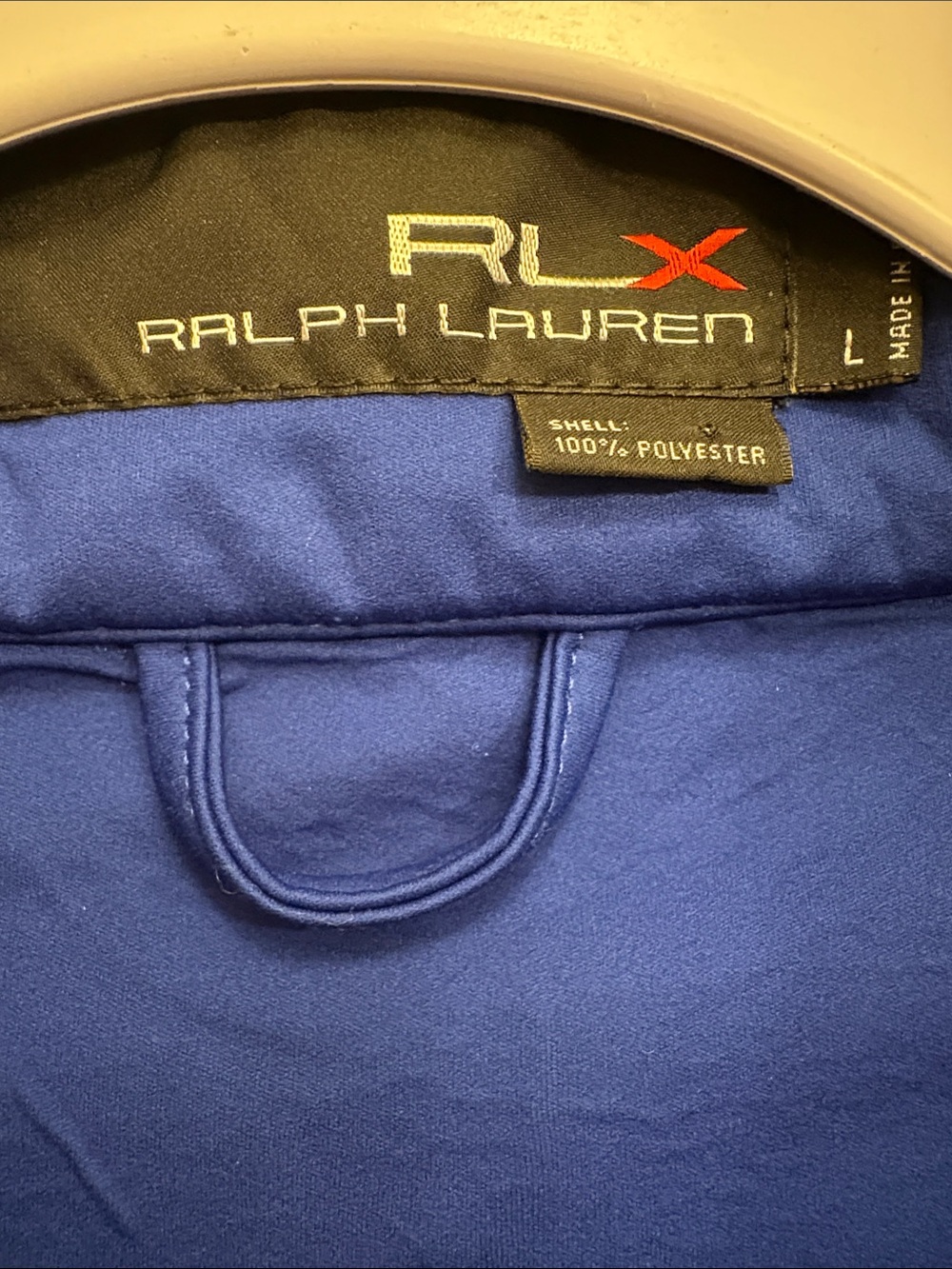 RLX Ralph Lauren Blue Zip Front Vest - Picture 2 of 9